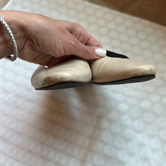 Massimo Dutti SLINGBACK BALLERINAS 7.5 Beige - Picture 9 of 12